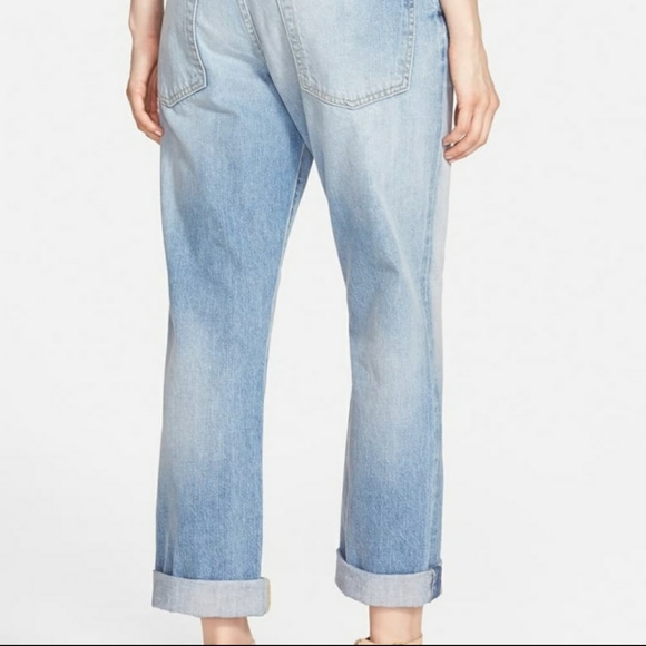 7 For All Mankind 1984 Cropped Boyfriend Jeans - Picture 1 of 6